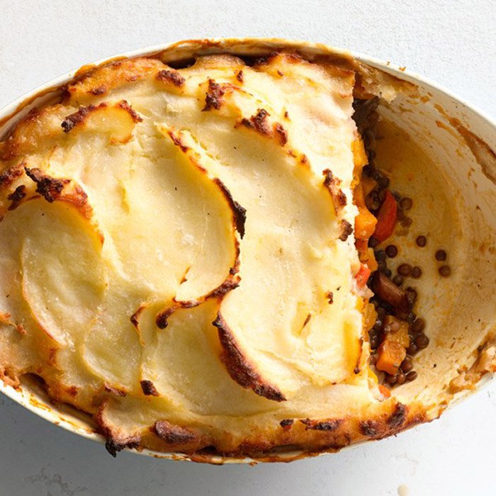 lentil shepherd's pie